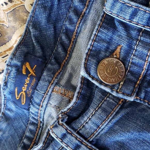 Seven7 Women's Boot cut jeans Sz 10 - #45-T💛 - Picture 6 of 8